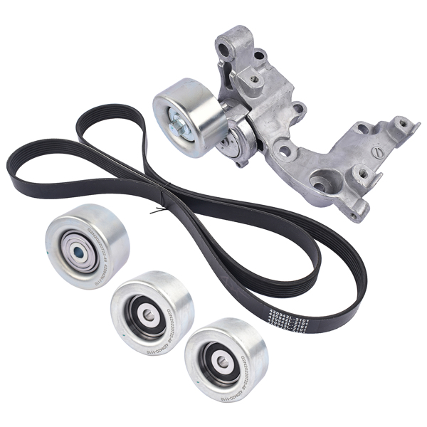 皮带涨紧器套装 Drive Belt Tensioner & Idler Pulley Kit for Toyota Tacoma 4Runner Tundra 1GRFE-5