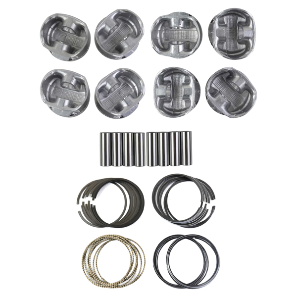 活塞环套装 Pistons & Rings Set For Dodge Ram Chrysler Jeep Commander V8 99.50mm Vin 2, D H 05086010AB 05086010AA 05086010AC-4