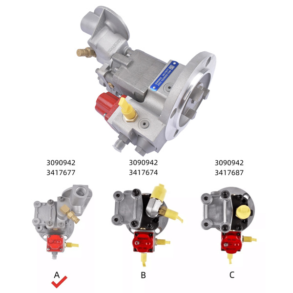 燃油泵 Fuel Pump with Base Filter for Cummins Diesel Engine N14 M11 QSM11 ISM11 3090942 3417677-4