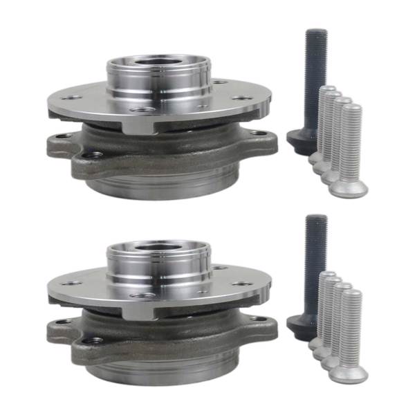 轴承 2x Front Wheel Hub+Bearing For Audi A4 A6 A8 Q5 S6 S7 B8 4G 2007-2018 4H0498625-3