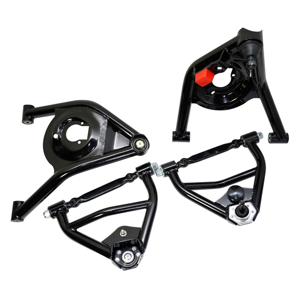 控制臂 Tubular Upper & Lower Control Arm Set C21038 C21037 Black For 1970-1981 Chevrolet Camaro Pontiac Firebird-5