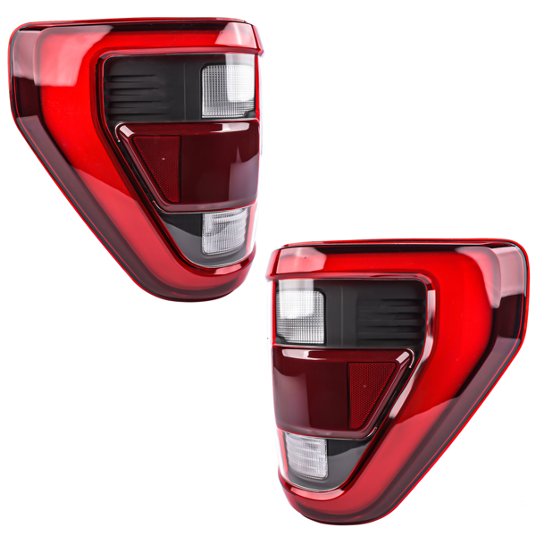 尾灯 Right & Left LED Tail Light Brake W/Blind Spot for Ford F-150 F150 2021-2023-3