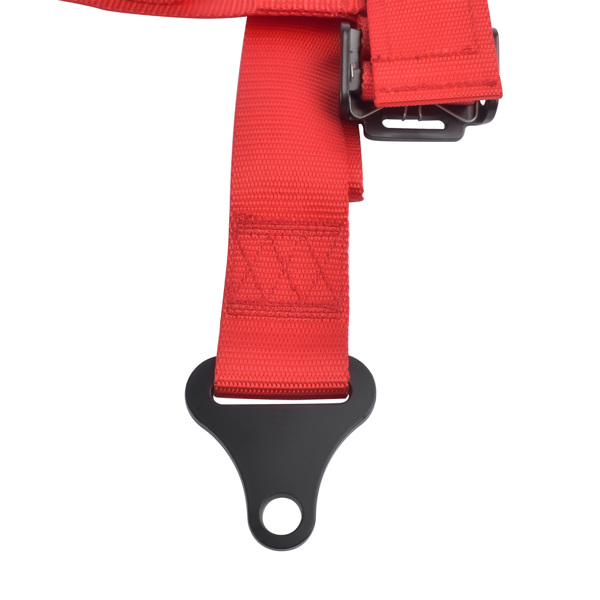 安全带红色 4 Point Harness 2" Seat Belt for Polaris Can-Am Yamaha Kawasaki Red A114220RD-7