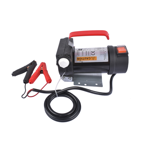 抽油泵 12GPM Fuel Electric Transfer Pump 155w 45L/min 3600RPM w/Nozzle &Hose for Diesel-4