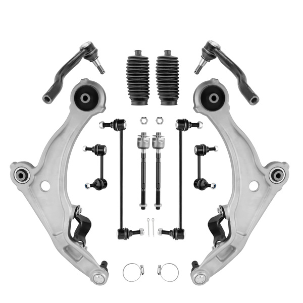 控制臂12x Front Lower Control Arm Sway Bar Link for Nissan Maxima 2009-2014 All Models-1