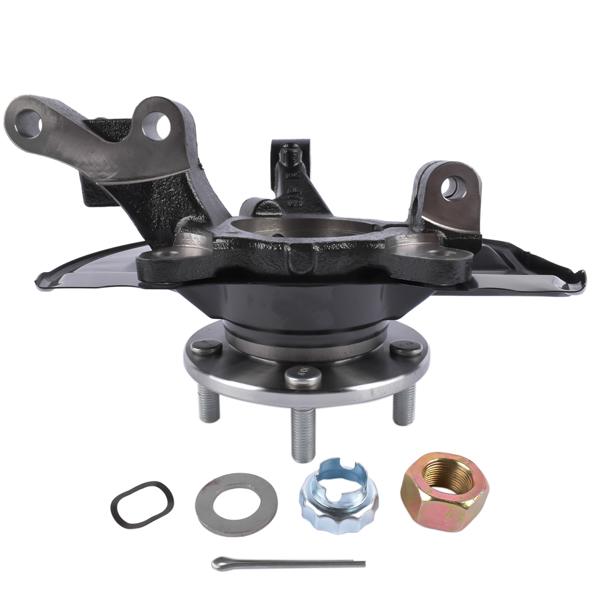 转向节总成 Front Right Steering Knuckle Assembly For Jeep Compass Patriot 2.0L 2.4L L4 GAS-2