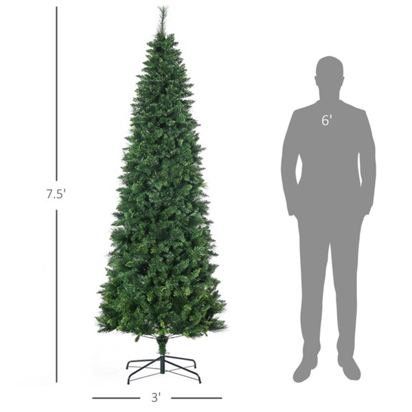 7.5ft 圣诞树， -AS （周末不发货）（ Amazon Shipping）（WalMart禁售）-1