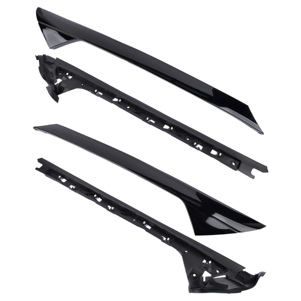 饰板 4PCS Outer & Inner Windshield Trim Moldings for Ford Explorer 2011-2019 926450 926451-2