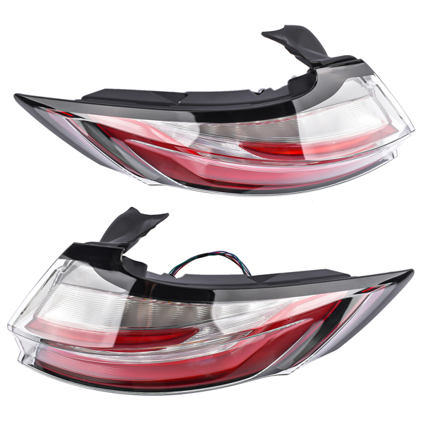 尾灯总成 Set of 2 Rear LED Tail Light Lamp for Ford Edge ST/ST-Line/Titanium 2019-2023-2