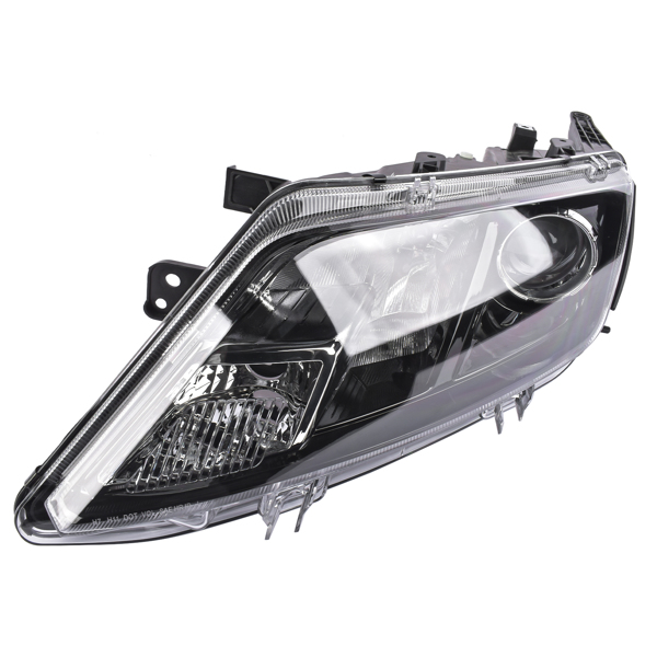 大灯卤素 Headlight Assembly for 2010-2012 Ford Fusion Black Housing Halogen LH 9E5Z13008B-3