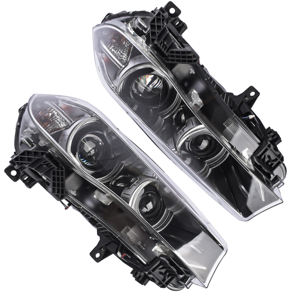 前大灯外壳带AFS 2PCS LH & RH HID/Xenon Projector Headlight Headlamp for 2014-2018 BMW X5 F15 F85-12