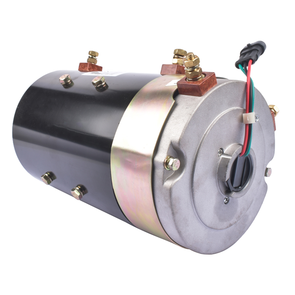 直流电动机 48 Volt 3.8KW Electric Motor For Golf Car XQ 19 Spline 5.0 HP w/Sensor 2MO170-3