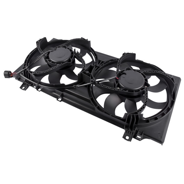 散热器风扇 Radiator Cooling Fan Assembly For 2010-2011 Chevy Camaro 3.6L 6.2L 2nd Design-5