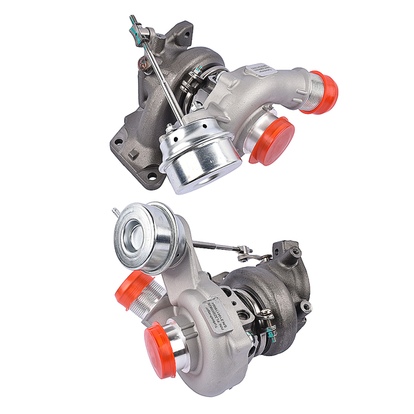 涡轮增压器 Left+Right Side Turbo Turbochargers for 2015-2017 Ford F-150 2.7L V6 Engines-4