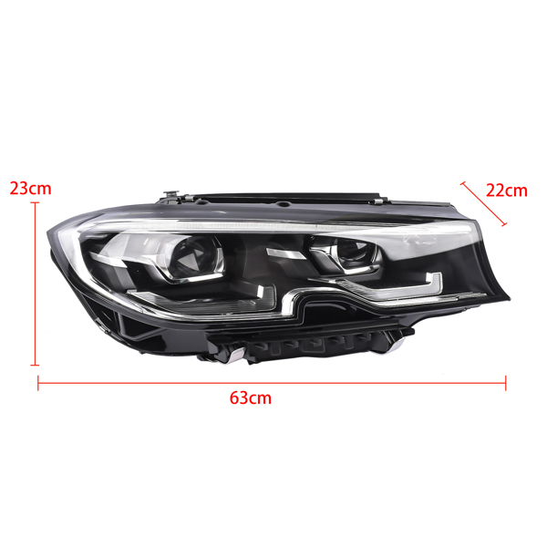 前大灯外壳带AFS LED Headlight for BMW 3 Series G20 G21 G28 340i 330i 2019-2021 Right 63118496160-12