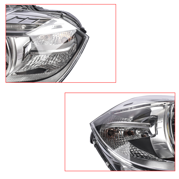 前大灯外壳带AFS 2PCS LH & RH HID/Xenon Projector Headlight Headlamp for 2014-2018 BMW X5 F15 F85-14