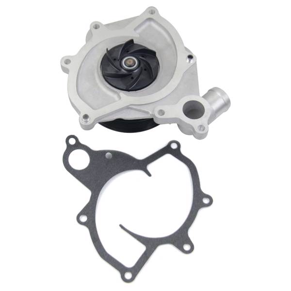 水泵 Engine Water Pump w/Gasket for Porsche 911 1998-2008 Boxster 1997-2008 Cayman 99610601153 99610601151-3