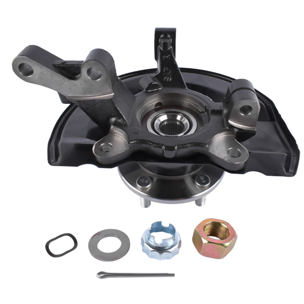 转向节总成 Front Right Steering Knuckle Assembly For Jeep Compass Patriot 2.0L 2.4L L4 GAS-1