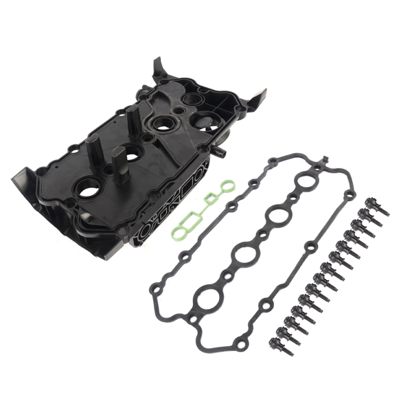 气门室盖 Engine Valve Cover with Gasket Bolts For Audi A4 2.0L L4 Quattro 06D103469H 06D103469L-6