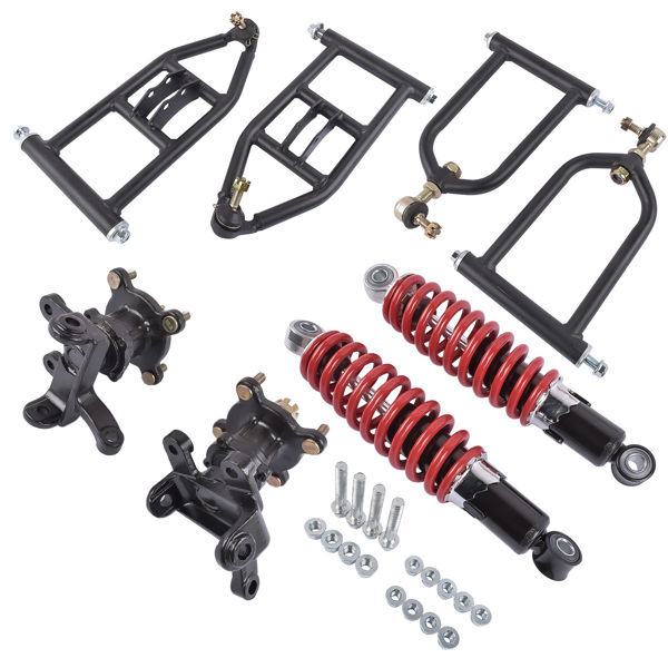 摇臂套装 340mm Suspension Arm Kit Front Assembly Upper Lower Swingarm For Go Kart ATV-5