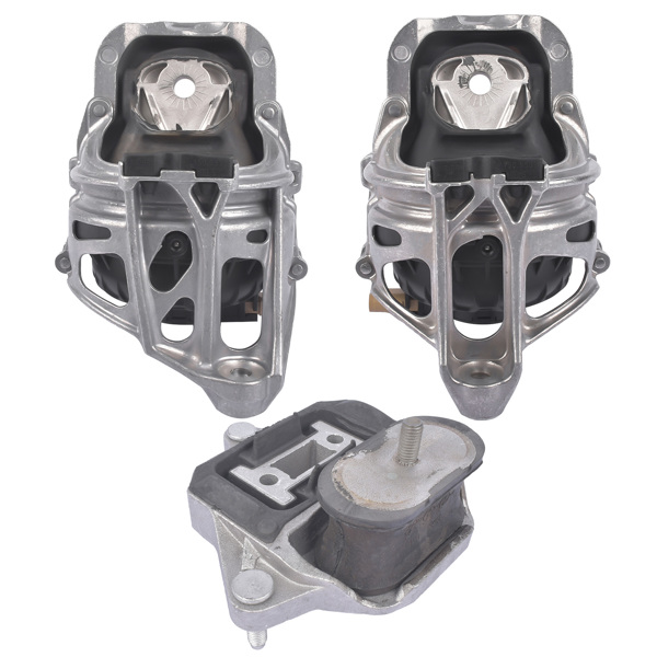 3PCS 发动机电机支架和变速箱支架套装 for Audi S4 S5 20-18 V6-3.0L 4M0199371FC 4M0199372FC-3