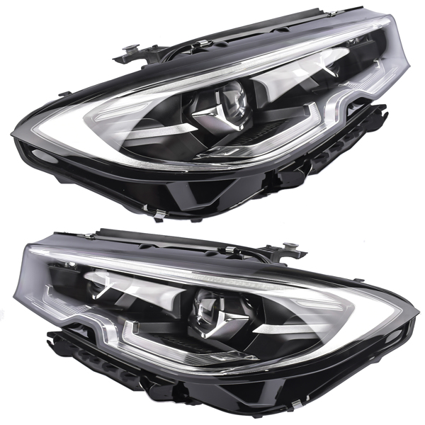 前大灯外壳带AFS 2Pcs LED Headlights for 2019-2021 BMW 3 Series G20 G21 G28 330i 320i M340i LH&RH-9