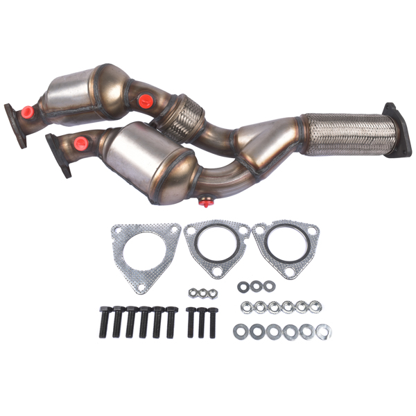 三元催化器 Front Catalytic Converter For 2004 2005 2006 Volkswagen Touareg Base 3.2L V6 NEW-2