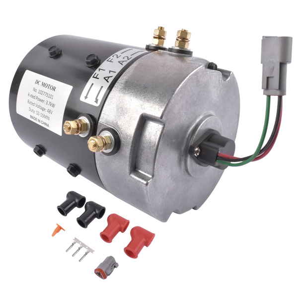 直流电动机 SepEx Motor 48V 3.7 KW for Carryall Golf Cart Electric Vehicle ZQS48-3.7-T-GN 102775101-3