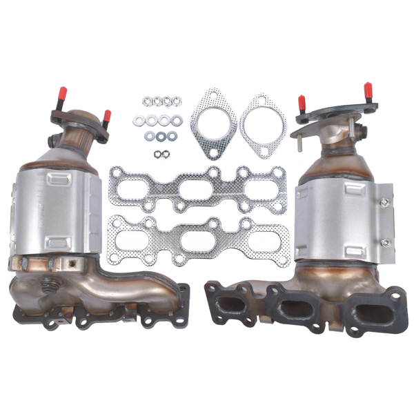 三元催化器 Manifold Catalytic Converters for Ford Explorer V6 3.5L 2013-2019 High Flow Cat 30584+30585-7