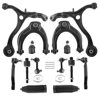 控制臂 14pcs Suspension Kit Front Upper & Lower Control Arms For Honda Accord 2008-2012