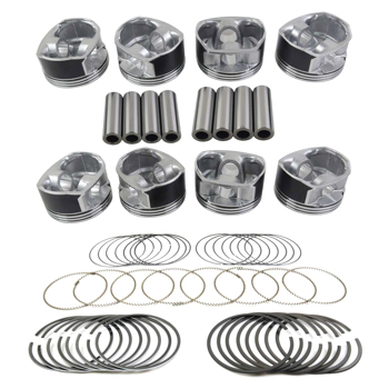 活塞环套装 Pistons & Rings Set For Dodge Ram Chrysler Jeep Commander V8 99.50mm Vin 2, D H 05086010AB 05086010AA 05086010AC