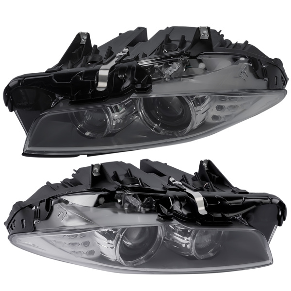 前大灯外壳 Pair Headlights Left + Right 63127199617 for 2010-17 BMW 5 Series GT F07 w/ AFS-1