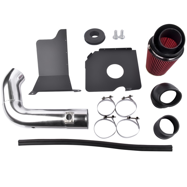 冷气进气套件 Cold Air Intake Kit for Chevrolet Silverado GMC Sierra 2500HD 3500 2004-2005 6.6L LLY Turbo Diesel-8