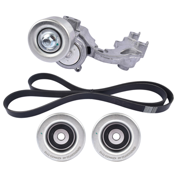 皮带涨紧器套装 Serpentine Belt Drive Component Kit for 2006-2010 Toyota Sienna 3.5L V6 2GRFE