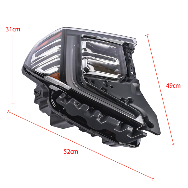 大灯 Front Right LED Headlight Headlamp for GMC Sierra 1500 / Sierra 1500 Limited SLT Denali 2022-2024 85604120 87858158-5