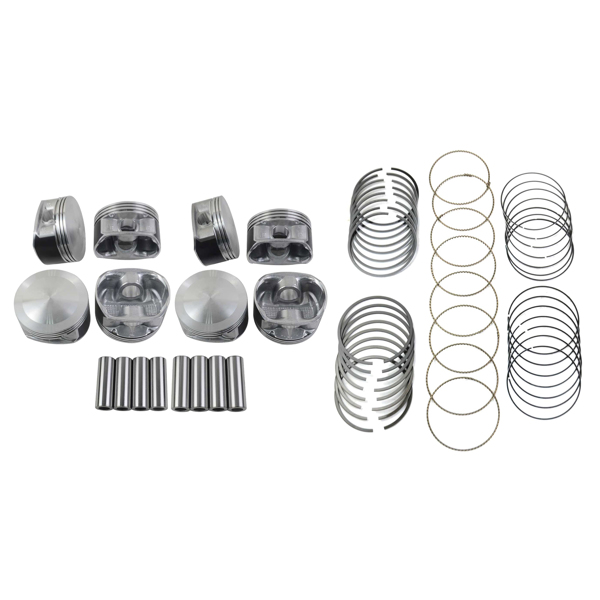 活塞环套装 Pistons & Rings Set For Dodge Ram Chrysler Jeep Commander V8 99.50mm Vin 2, D H 05086010AB 05086010AA 05086010AC-2