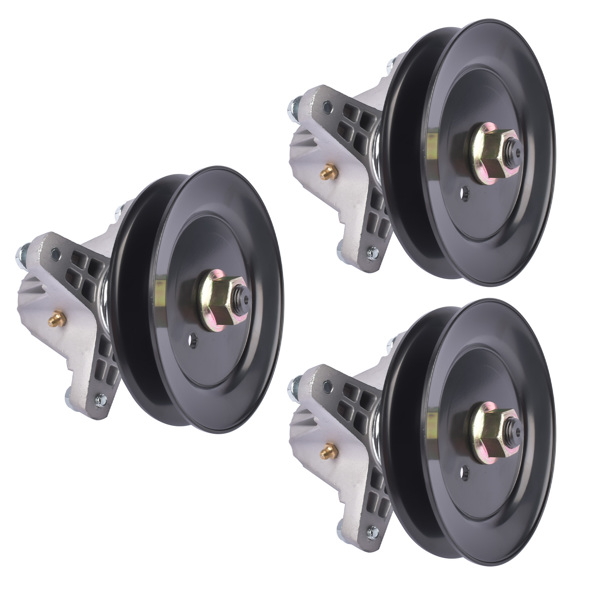  割草机配件刀架 3Pcs Spindle Assy for Cub Cadet ZT1-54 Columbia LT-36G Craftsman T85 T100 Z5800-4