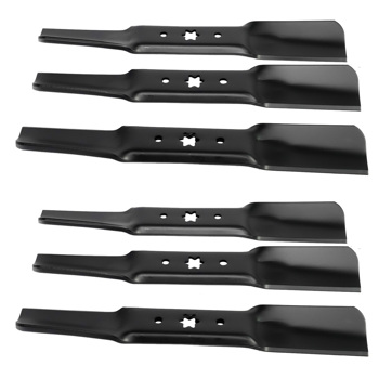 割草机配件（刀片） 6 Pack Repl Cub Cadet Mower Blades 742-05052 942-05052 For 50\\" Lawn Tractor and RZT Mowers Cub Cadet 942-05052A 742-05052A RZT L50 S50 XT1 LT50 GT50 50\\" Deck