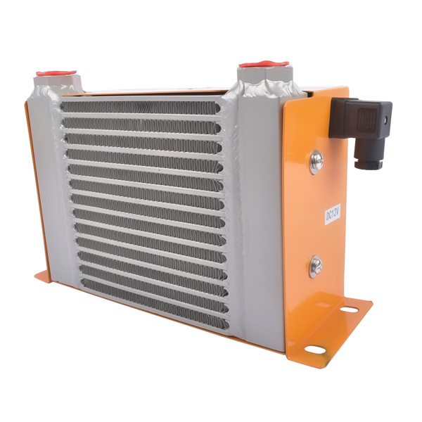 风冷式油冷却器 Air-cooled Oil Radiator 60L/min 38W 12V Hydraulic Air Cooler AH0608T-CA -3