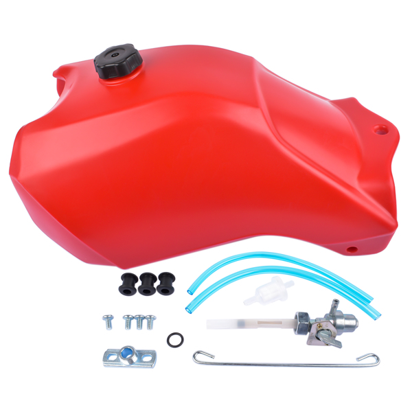 汽油箱 Fuel Tank for Honda FourTrax 1988 1989 1990 1991 1992 2WD with Cap with Fuel Petcock #17520-HC4-010ZA FT49300R-5