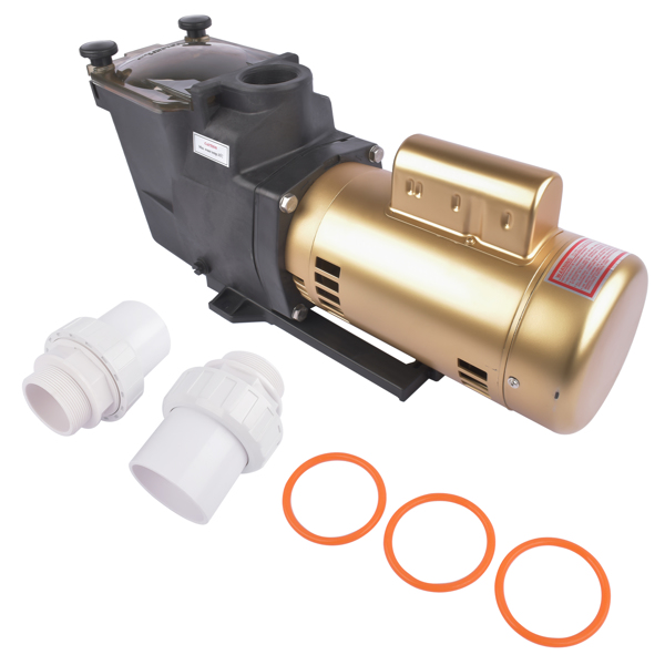  泳池水泵电机 Super Pool Pump 1HP 115/230V Single Speed for Hayward SP2607X10 Super Pump W3SP2607X10-2