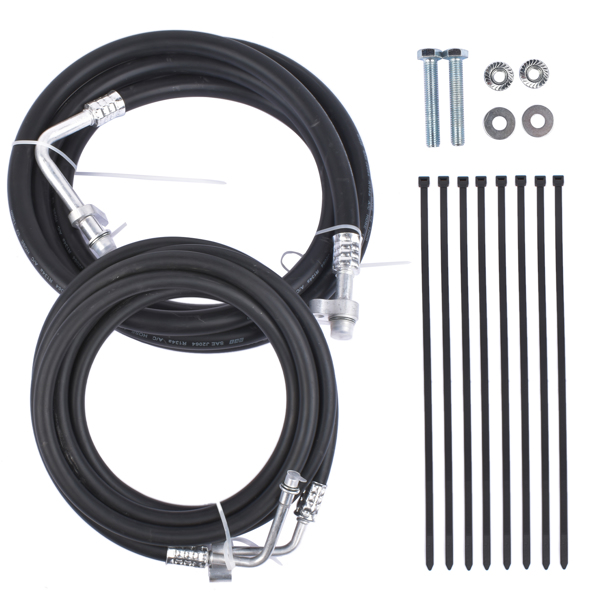 交流管路组空调软管 Rear Air Conditioning Hoses Set for Chevy Tahoe GMC Yukon Cadillac Escalade 2007-2014 YTE33439 19257317 19257318-1