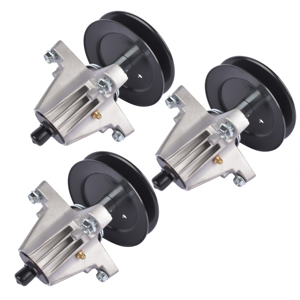  割草机配件刀架 3Pcs Spindle Assy for Cub Cadet ZT1-54 Columbia LT-36G Craftsman T85 T100 Z5800-5