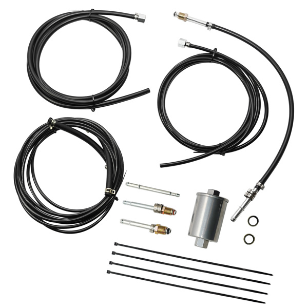 Gas Trucks Complete Nylon Fuel Line Kit for Chevy GMC C/K Trucks Gas Only 1988-1997 NFR0013-5