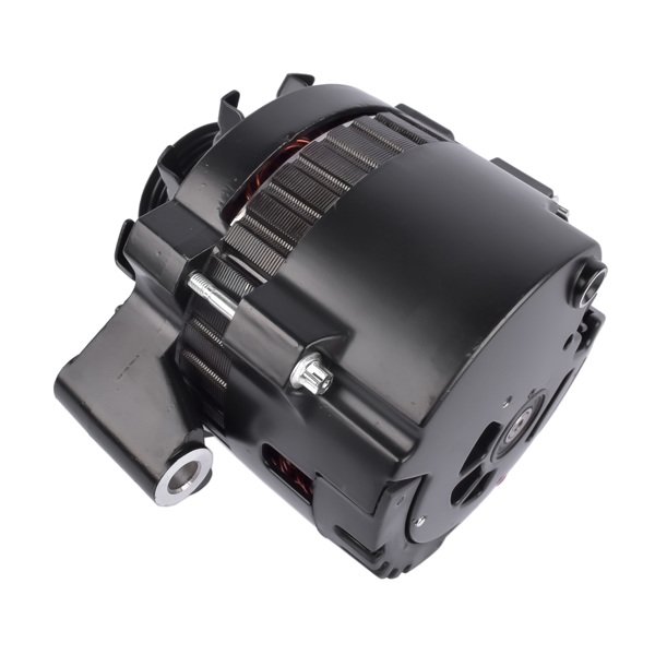  发电机 Black 160 AMP CS130 Alternator with Serpentine Pulley for GM Chevrolet SBC BBC ES1006BK-6