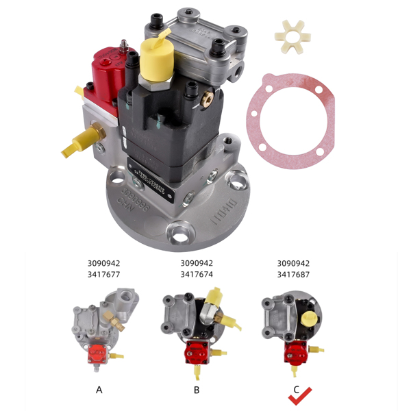 燃油泵 Fuel Injection Pump Fits for Cummins Engine N14 M11 QSM11 ISM11 3090942 3417687-1