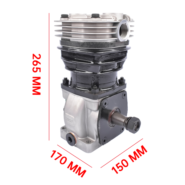 空气压缩机 Air Brake Compressor LK1900 LP1974 For Deutz Engine F5L912, F5L912W, F6L912 OE#01174473 1173859-11