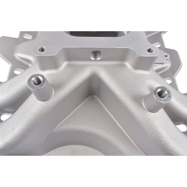 进气歧管 Single Plane Silver Aluminum LowRise Intake Manifold for Oldsmobile 400 425 455 R4150-8