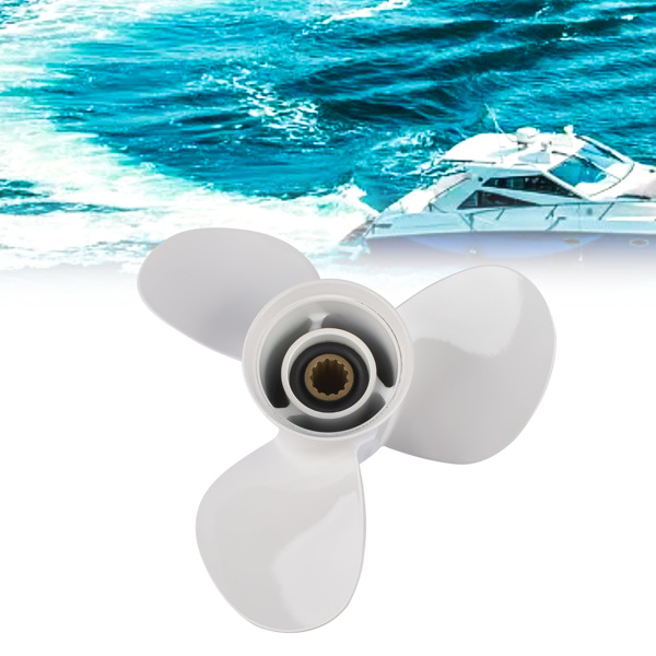 螺旋桨 Boat Engine Aluminum Alloy Propeller 11 1/8X13-G For Yamaha 30 40 50 60hp Outboard Motors Models-1