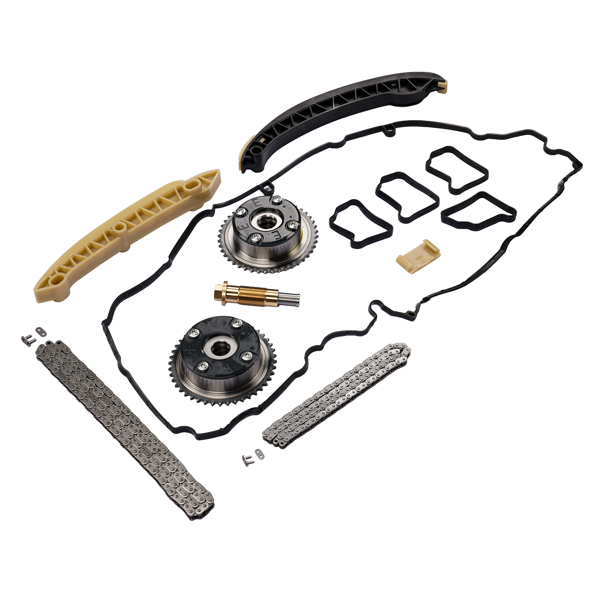 凸轮轴调节器 Timing Chain Kit with 2 Camshaft Adjusters For Mercedes W203 W204 W211 W212 R171 2710500847 2710500900-3